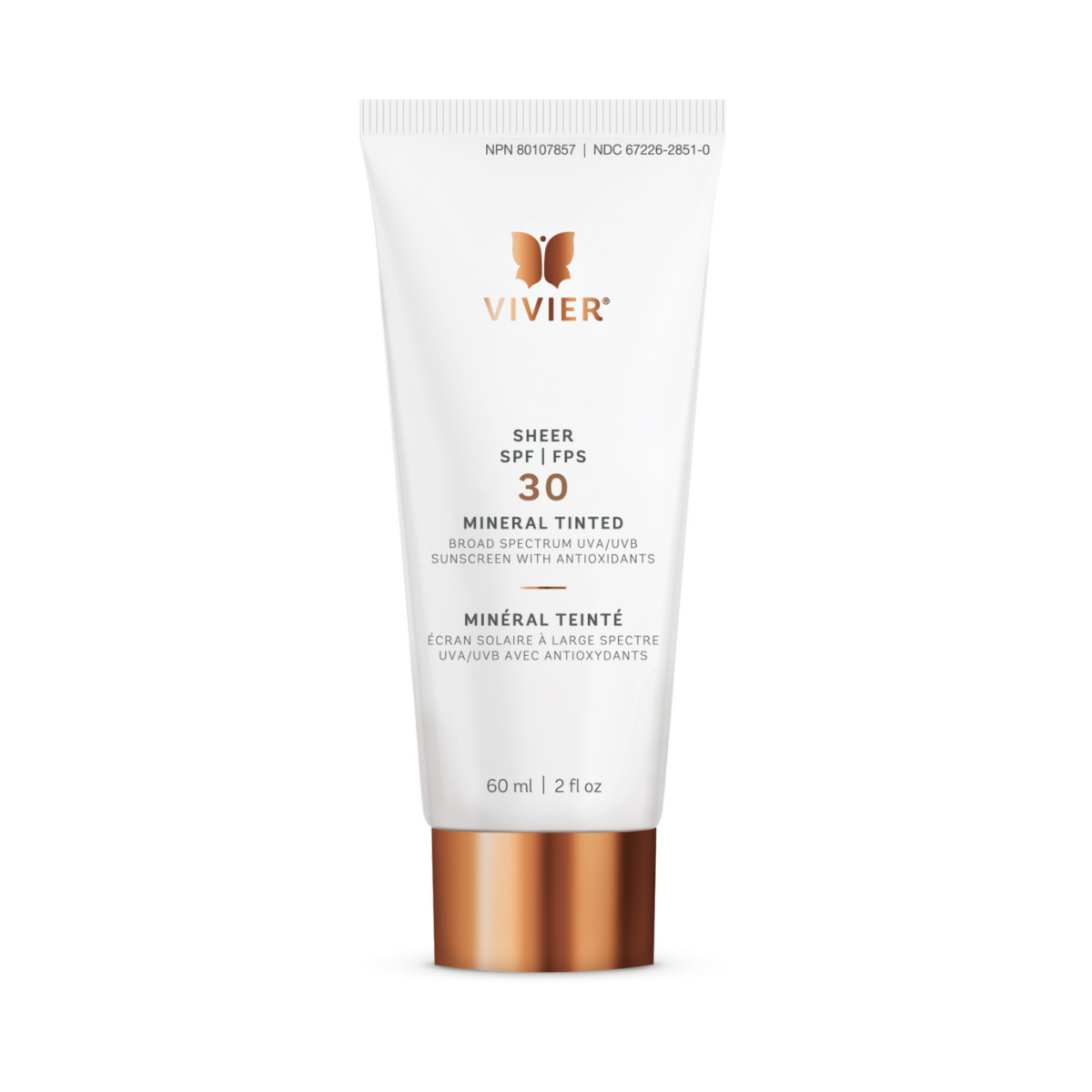 Vivier Sheer 30 Mineral Tinted SPF